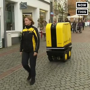181K views · 2.1K reactions | This postal robot helps humans deliver hundred of pounds of mail | NowThis Earth | Facebook