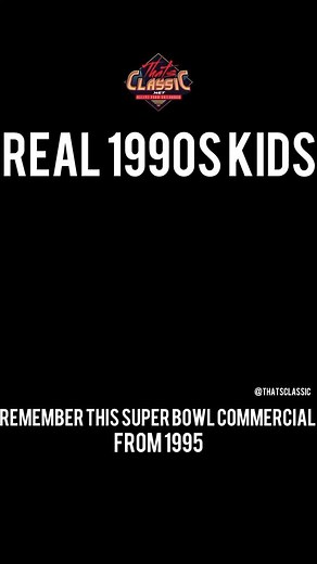 If you were watching television in the #1990s then you should’ve seen this super classic @budweiser commercial premiere during the 1995 #superbowl and then stay in rotation after that!! Relive Your Childhood!! | thatsclassic.net