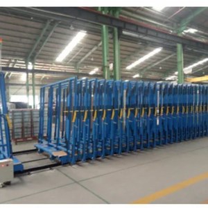 [Hot Item] Glass Storage Glass Transportation Pallet L Glass Rack Removable Customized Glass Sheet