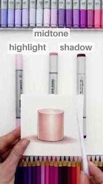 How to Create Color Blends for Markers + Pencils (Beginners)