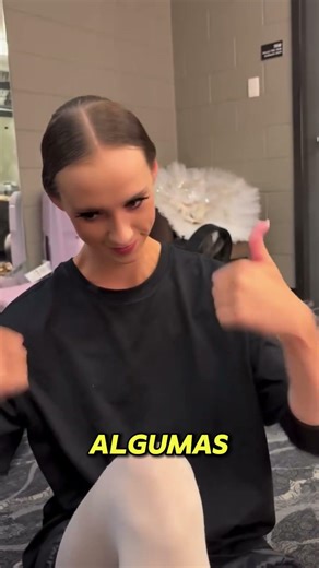 Assim que são os pês de uma bailarina... #curiosidades