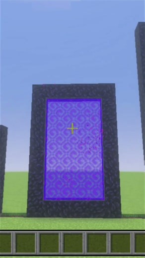 Minecraft Every Nether Portal Size 🤔#viral #shorts