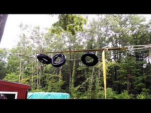 DIY HOW-TO INSTALL / TIGHTEN A ZIP LINE. EASY TRICK!