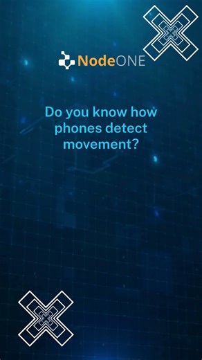 How Phones Detect Movement Smartphones use sensors like gyroscopes and accelerometers to detect motion, steps, and orientation. #TechFacts #SmartphoneTech #DidYouKnow #MobileSensors #Technology #Innovation #DigitalLife #LearnTech #FacebookReels #TechAwareness | Nodeone Canada