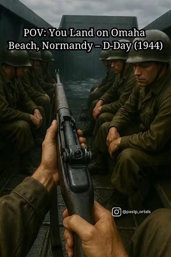 POV: You Land on Omaha Beach, Normandy – D-Day (1944)