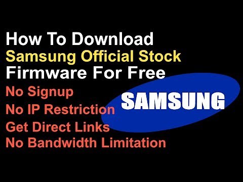 How To Download Samsung Official Stock Firmware With Direct Links IDM Without Signup