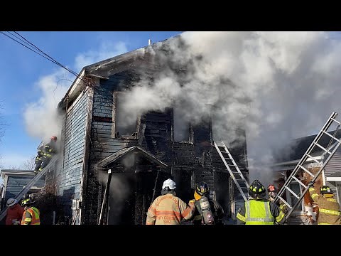 *On Scene* Hudson Falls Fire, Working Structure Fire, 12-26-2022