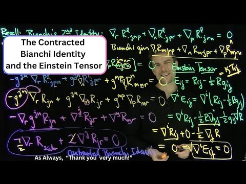 The Contracted Bianchi Identity and the Einstein Tensor