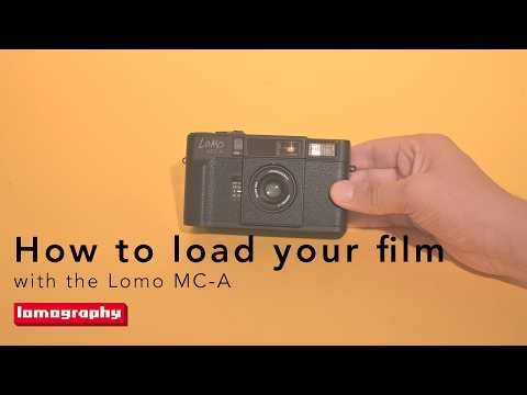 How to Load Film on the Lomo MC-A