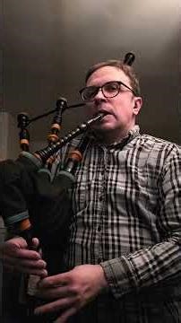 Jim Thompson on Great Highland Bagpipes