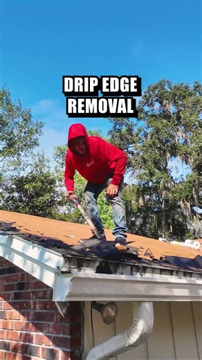 Roof drip edge protects our Florida homes from moisture & rot!