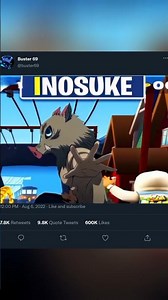 inosuke editz Part2 | sub for more | #anime