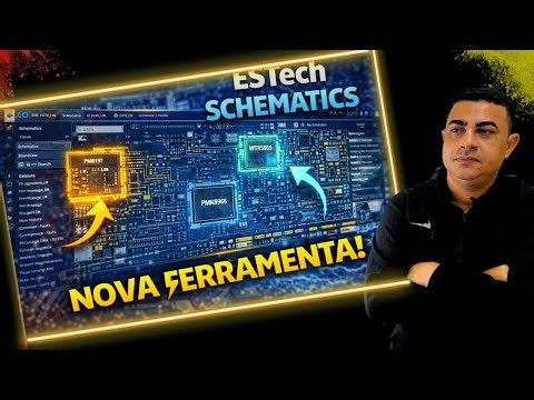 NOVA Ferramenta de Esquema Elétrico! ESTech Schematics – Revolução no Reparo de Placas!