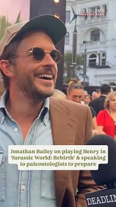 46 reactions · 17 comments | #JonathanBailey on playing Henry in #JurassicWorldRebirth, speaking to paleontologists in preparation for the role and being invited to the University of Edinburgh | Deadline Hollywood | Facebook