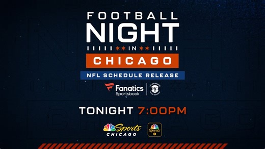 How to watch NBC Sports Chicago's Bears schedule release special Wednesday