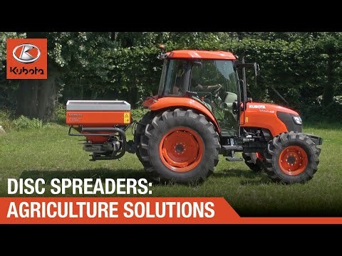 Kubota DS Spreaders | Precision Fertilizer Spreading Made Easy