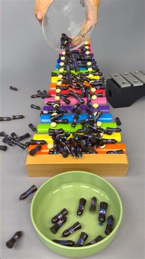 🎶 Colorful Xylophone Sound Experiments – Relaxing ASMR 🎵 #asmr #trending #shorts #viral #subscribe