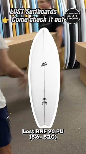 Lost Surfboards Your size might be on the rack right now.
