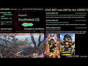 *LIVE* Los Angeles Police Scanner Audio LAPD Police LAFD Fire // 12-APR-2026 // LA Captain