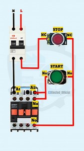 Motor Connection Wiring Diagram #ElectedOfficial #ElectricalTips #DIYElectric #ElectricProjects #HomeElectrical #TechTutorial #LifeHacks #ElectricalHack | 𝐄𝐥𝐞𝐜𝐭𝐞𝐝 𝐎𝐟𝐟𝐢𝐜𝐢𝐚𝐥