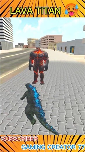 GODZILLA BANAA GIANT #trending #viwes #gta #shorts