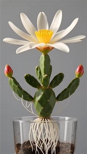 The Night Bloom: Dragon Fruit (Pitaya) Growth Timelapse | Cutting to Exotic Fruit in 4K