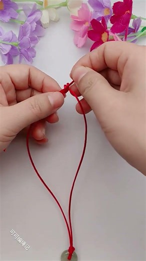 Secrets of gold shop pendant knots, handmade pendant accessories, pendant binding method