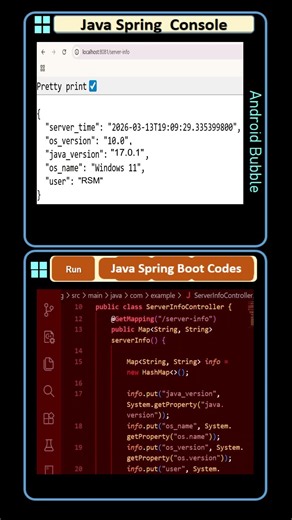 Server Information | Java Spring Boot Programming | Day: 21 #coding
