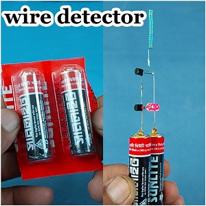 How to make a concealed electrical wire detector? Super device DIY! AMAZING! | Rana Craft