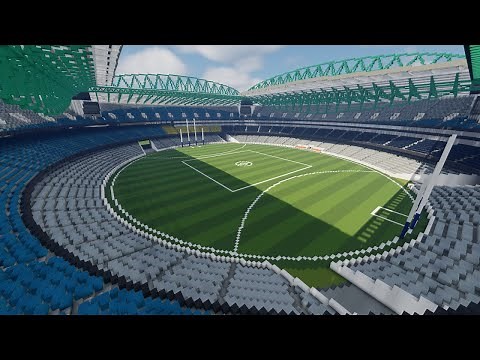 Minecraft Marvel Stadium (Western Bulldogs, Melbourne Victory)Timelapse +DOWNLOAD | TheCraftCrusader