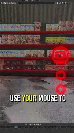 Navigate Easier In Large Scenes Or Buildings - Blender Quick Tips