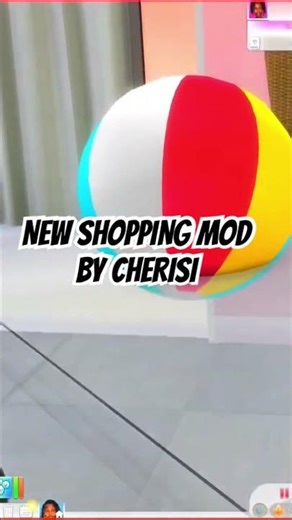 NEW SHOPPING MOD BY CHERISI #sims4 #sims4mods #thesims4