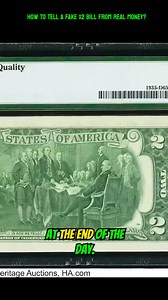 2 dollar bill real or fake -? #money #2dollar #raremoney | Ageless Assets