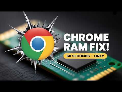 Chrome Is Eating Your RAM – Fix It in 60 Seconds