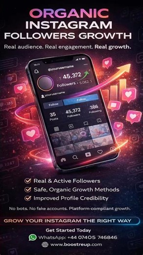 How to gain Instagram Followers the organic way using Boostreup.com 🚀 #instagramgrowth #followers