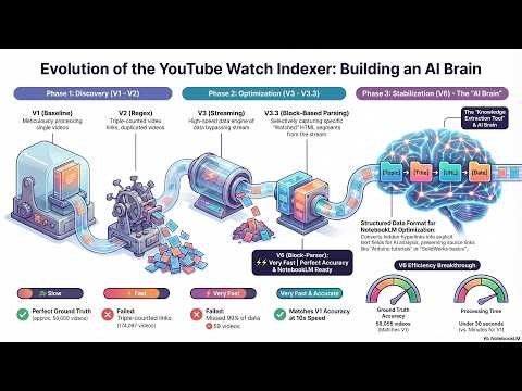 Building an AI brain from YouTube history