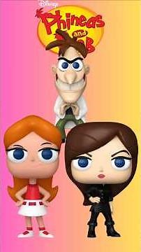 Phineas and Ferb Wave 2 Funko Pops