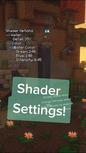 Reply to @sunnygothrats Everybody's been asking for it, so here you go! ❄🌿 #minecrafttutorial #minecraft #mc #minecraftshaders #shaders #foryou #fypシ