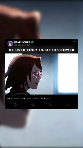 He used only 1% of his power #shorts #animeedit