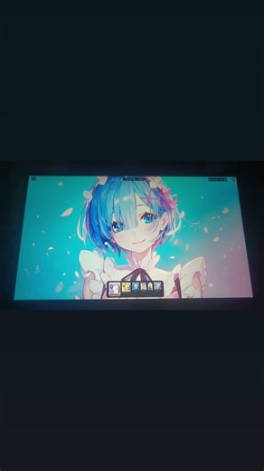 rem hyprland rice......still in progress first project #linux #linuxgaming #linuxgames #linuxgamer