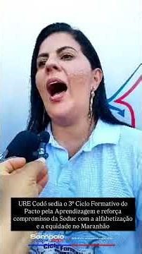 URE Codó hosts the 3rd Training Cycle of the Pact for Learning.