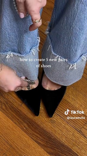 Transform Your Black Heels with These Shoe Clips | Style Hack