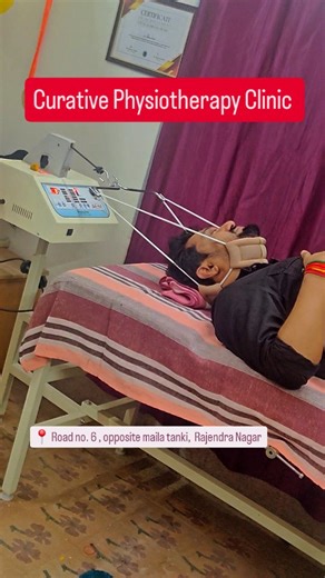 Dr. Abhinav Anand | Cervical traction is a non-invasive, pain-free treatment that can provide relief from neck pain, stiffness, and other related issues. Here... | Instagram