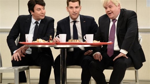 Jennifer Lopez hosts celebrity-filled 'SNL,' which mocks Trump at NATO in cold open