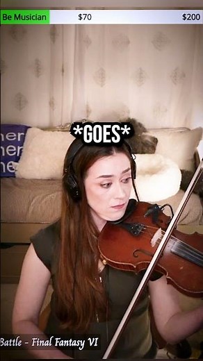 She Learned “Decisive Battle” By Ear 💀🎻