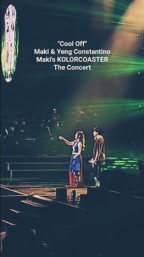 Maki & Yeng Constantino perform "Cool Off" at KOLORCOASTER The Concert