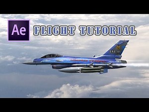 Tutorial After Effects Jet Flight || Belajar After Effects Pesawat Terbang