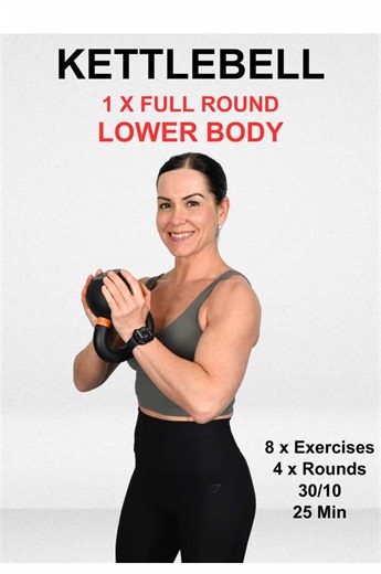 Lower Body Kettlebell Workout