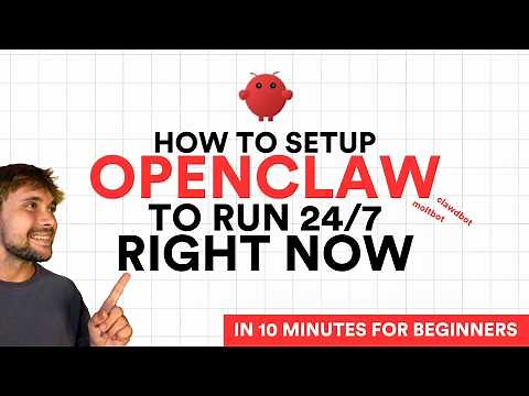 EASIEST Way To Install OpenClaw (ClawdBot)To Run 24/7 in 10 Minutes Right Now