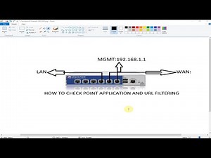 Application and URL Filtering in Checkpoint Firewall - Part 8